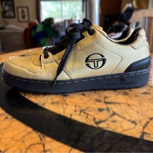 Sergio Tacchini ‘Cash’ Tennis‎ Sneakers EU 40.5 Rare Gold Color Court Racquet